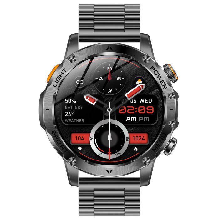 Смарт-годинник UWatch Smart Power Ultra Black Steel (2052) - фото 2 Смарт-годинник UWatch Smart Power Ultra Black Steel (2052) - фото 2