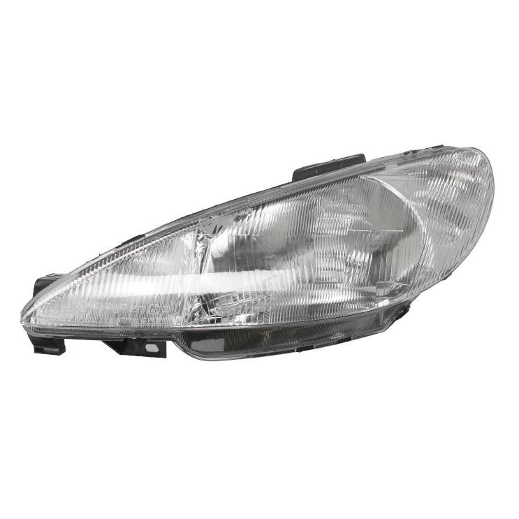 Фара передняя левая Peugeot 206 1998- H4 (550-1120L-LD-EM)