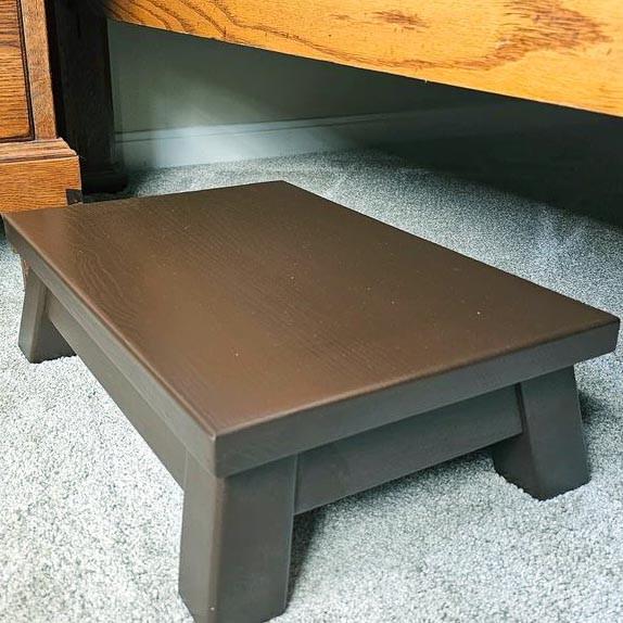 Табурет для ванной из дерева Нежелис Капучино (ТВН-003309)