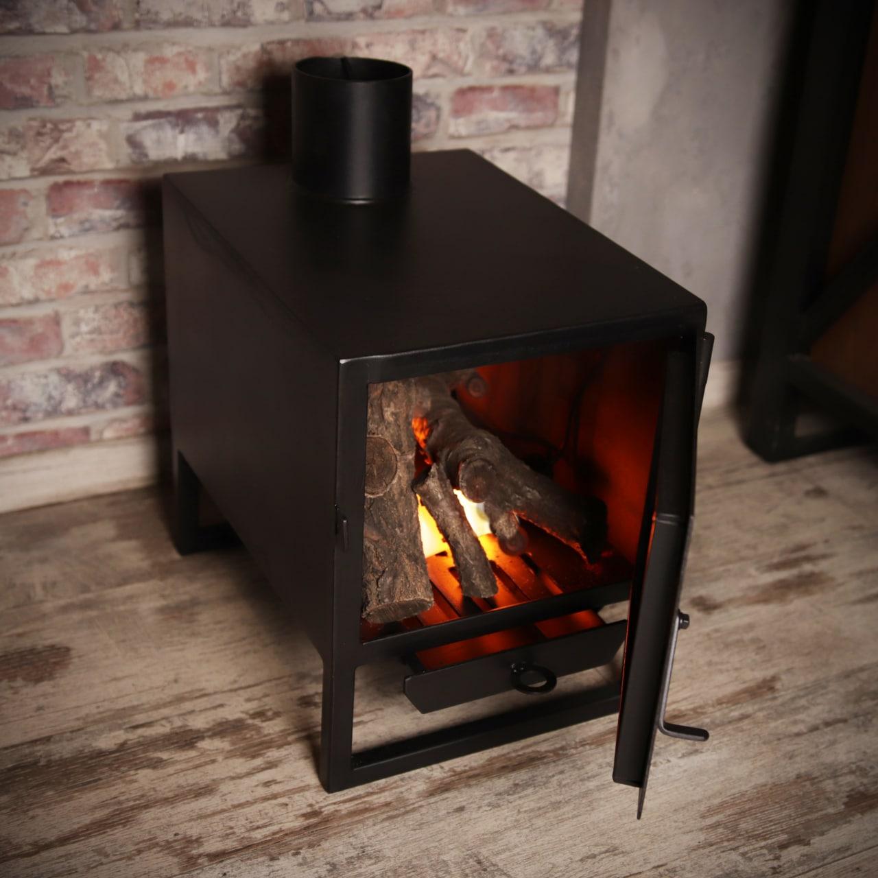 Буржуйка металическая Kompred VG-B1 БандерМини на площадь отопления до 20 м2