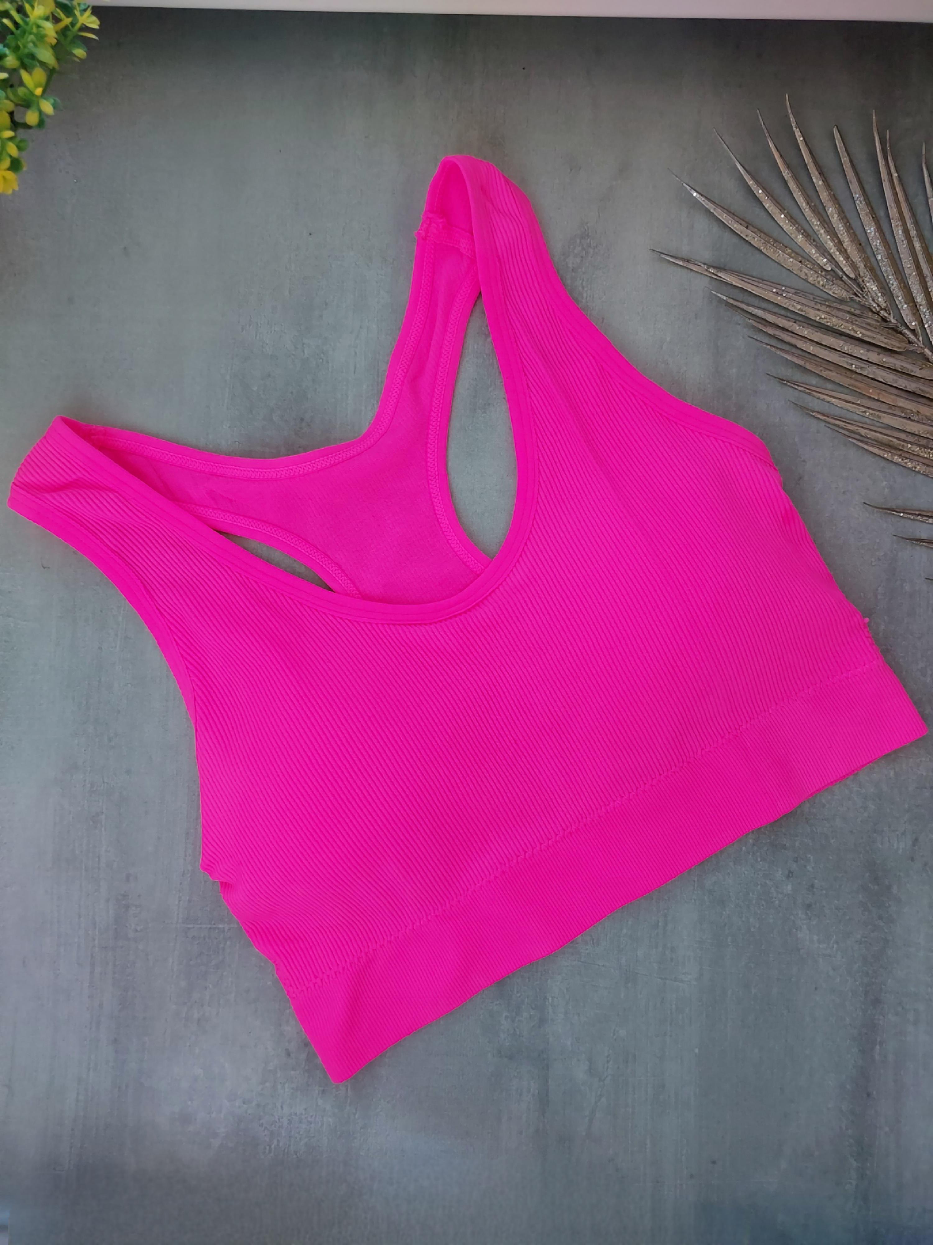 Топ в рубчик р. 42-44 Рожевий (T780-1)