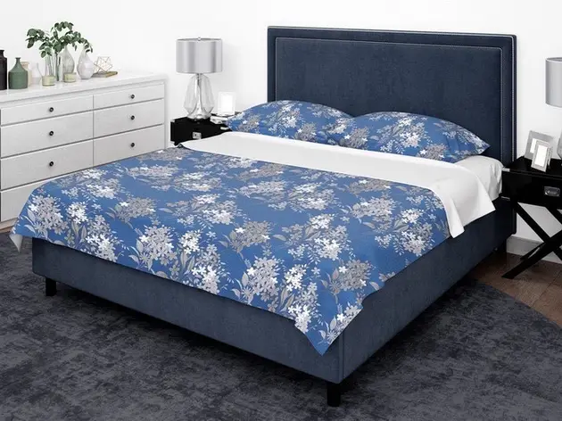 Комплект постельного белья Vital Textile Голд Люкс бязь полуторный 150х220 см (BL1.5-693)