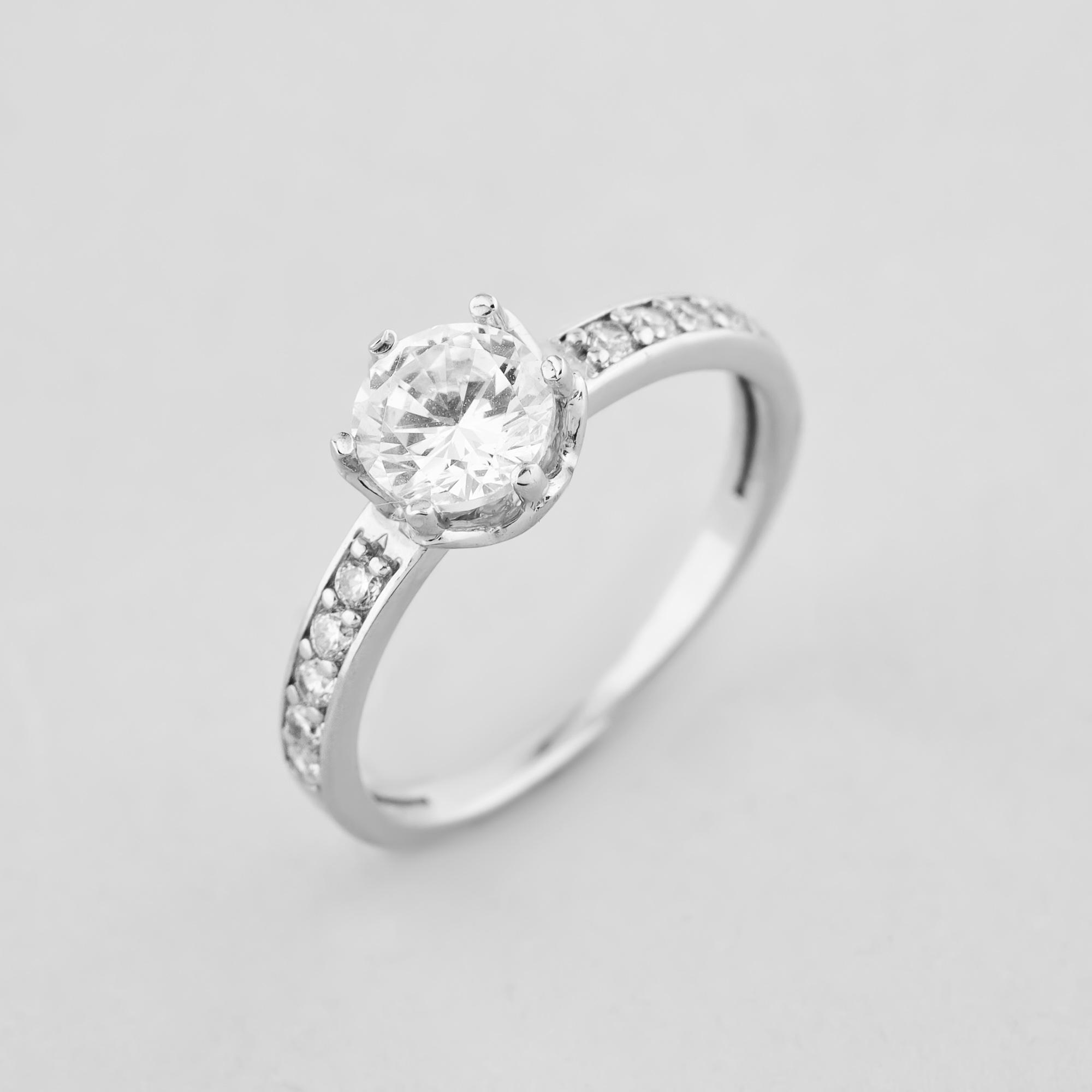 Серебряное кольцо Minimal Легкость р. 17 (15091)