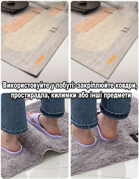 Липучки застежки велкро самоклеящиеся для авто 5 шт. 5х5 см (U9341) - фото 9 Липучки застежки велкро самоклеящиеся для авто 5 шт. 5х5 см (U9341) - фото 9