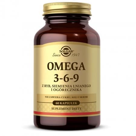 Дієтична добавка Solgar Omega 3-6-9 60 капсул (31223332)