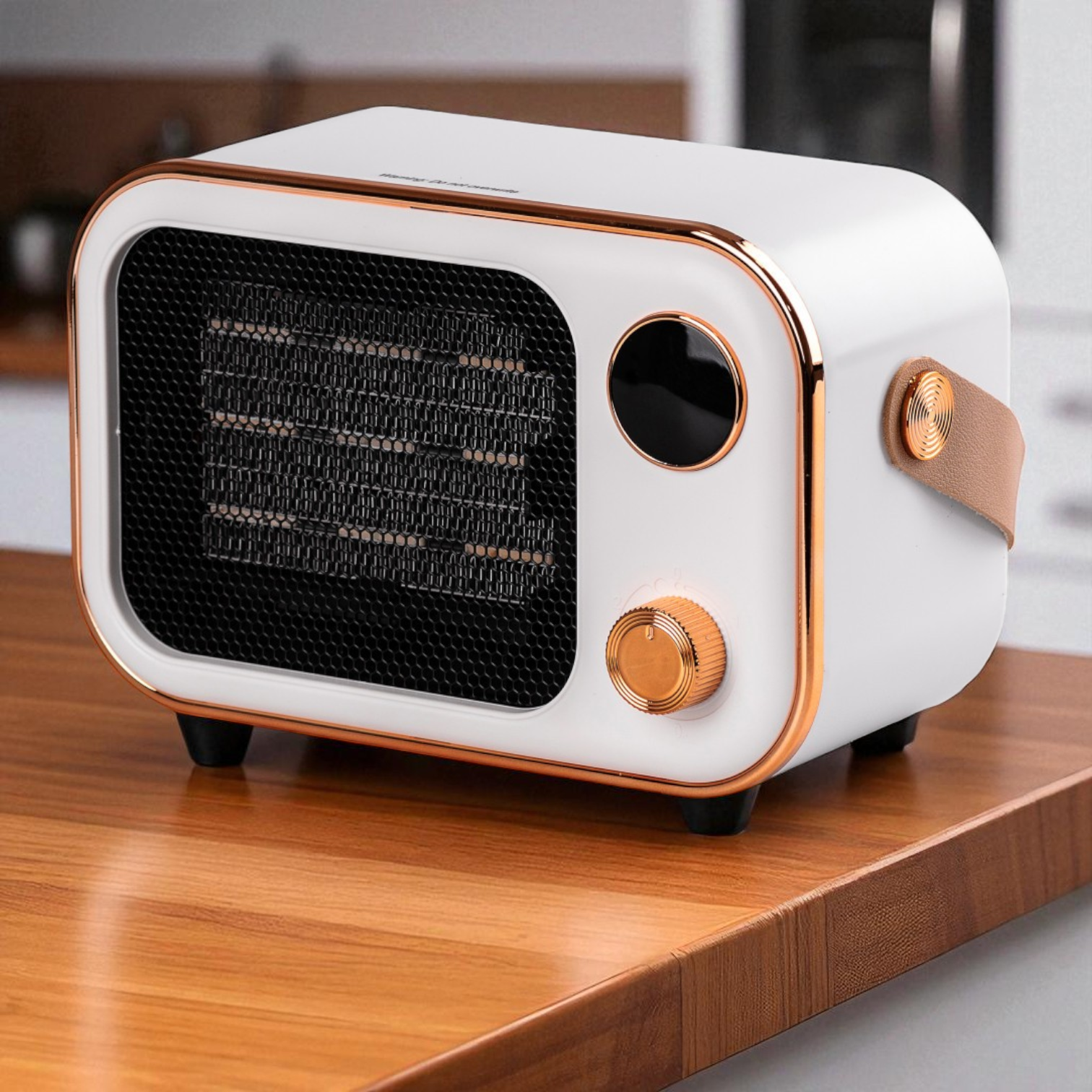 Тепловентилятор керамічний для дому електричний 1200 Вт Білий (HPAQL039W) - фото 8