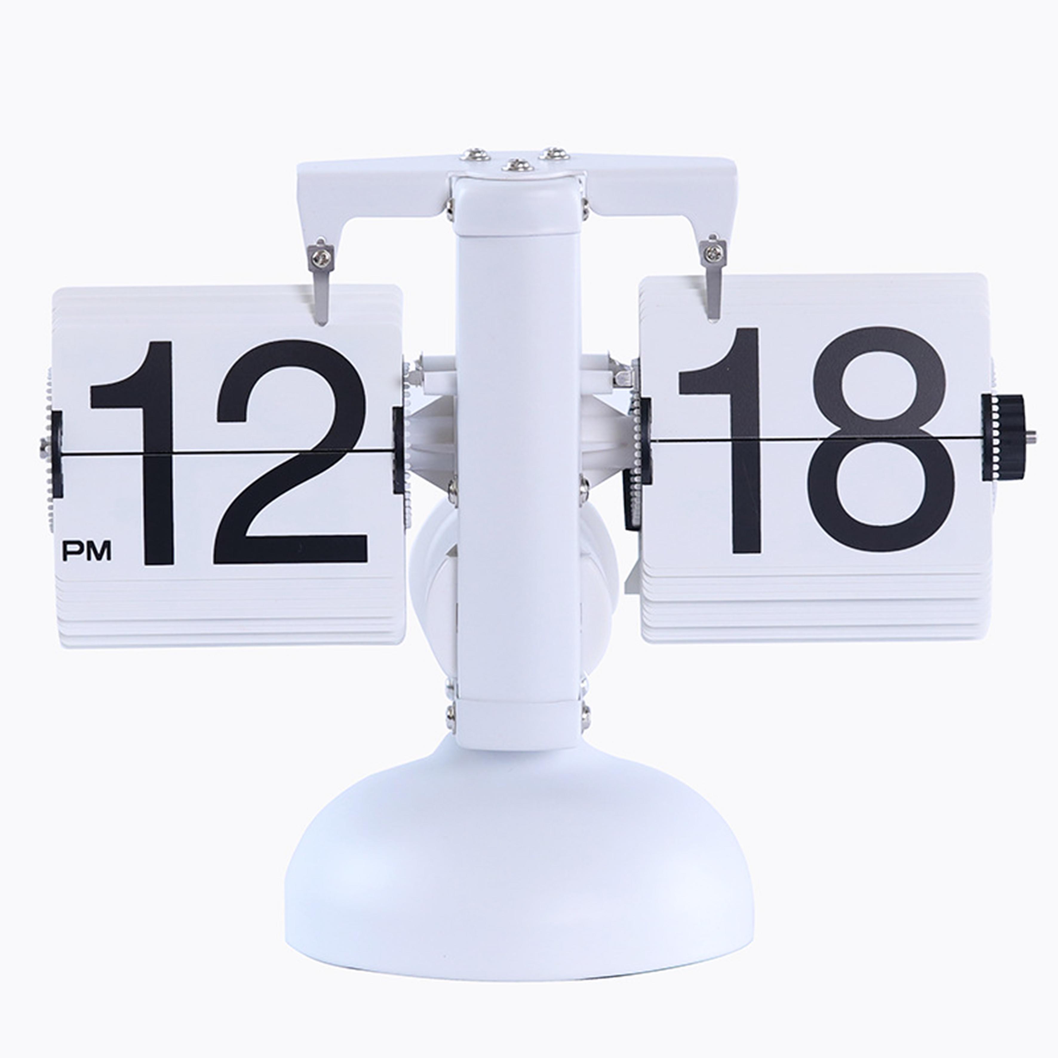 Часы настольные Flip Clock Белый (41081)