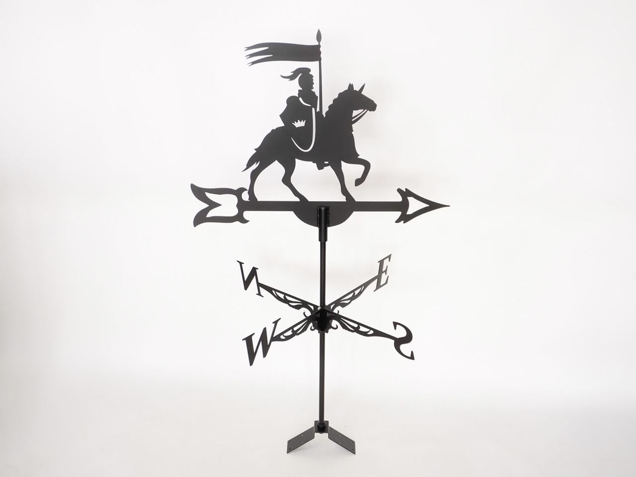 Флюгер большой на крышу Рыцарь на высокий дом 135x80 см (1192393)