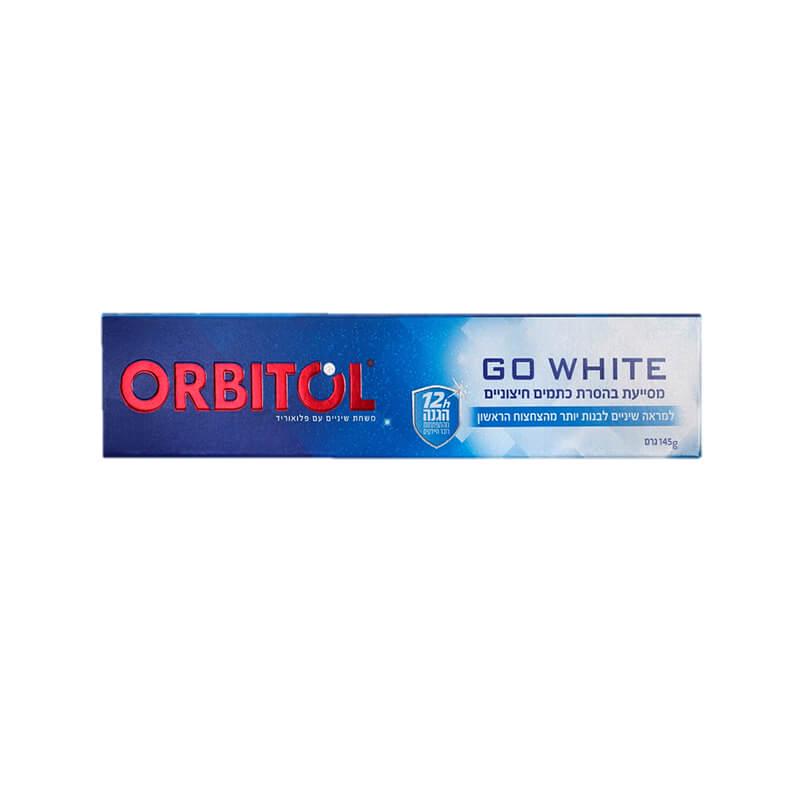 Зубна паста Orbitol Go White 145 г (7290004731984)
