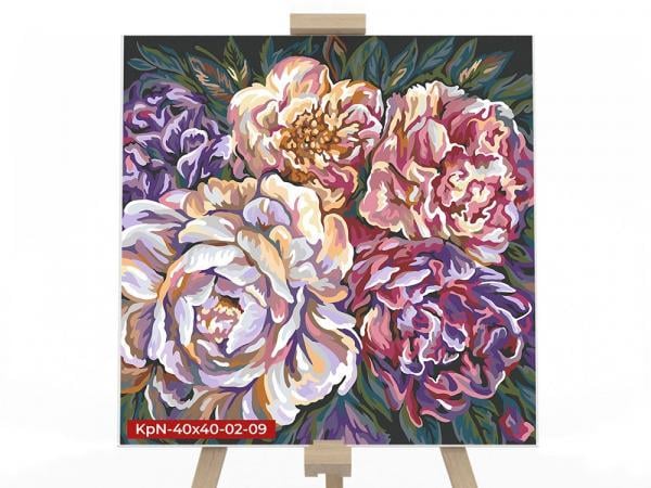 Картина по номерам Danko Toys №9 Букет 40х40 см серия 2 (KpN-40x40-02-09) Картина по номерам Danko Toys №9 Букет 40х40 см серия 2 (KpN-40x40-02-09)