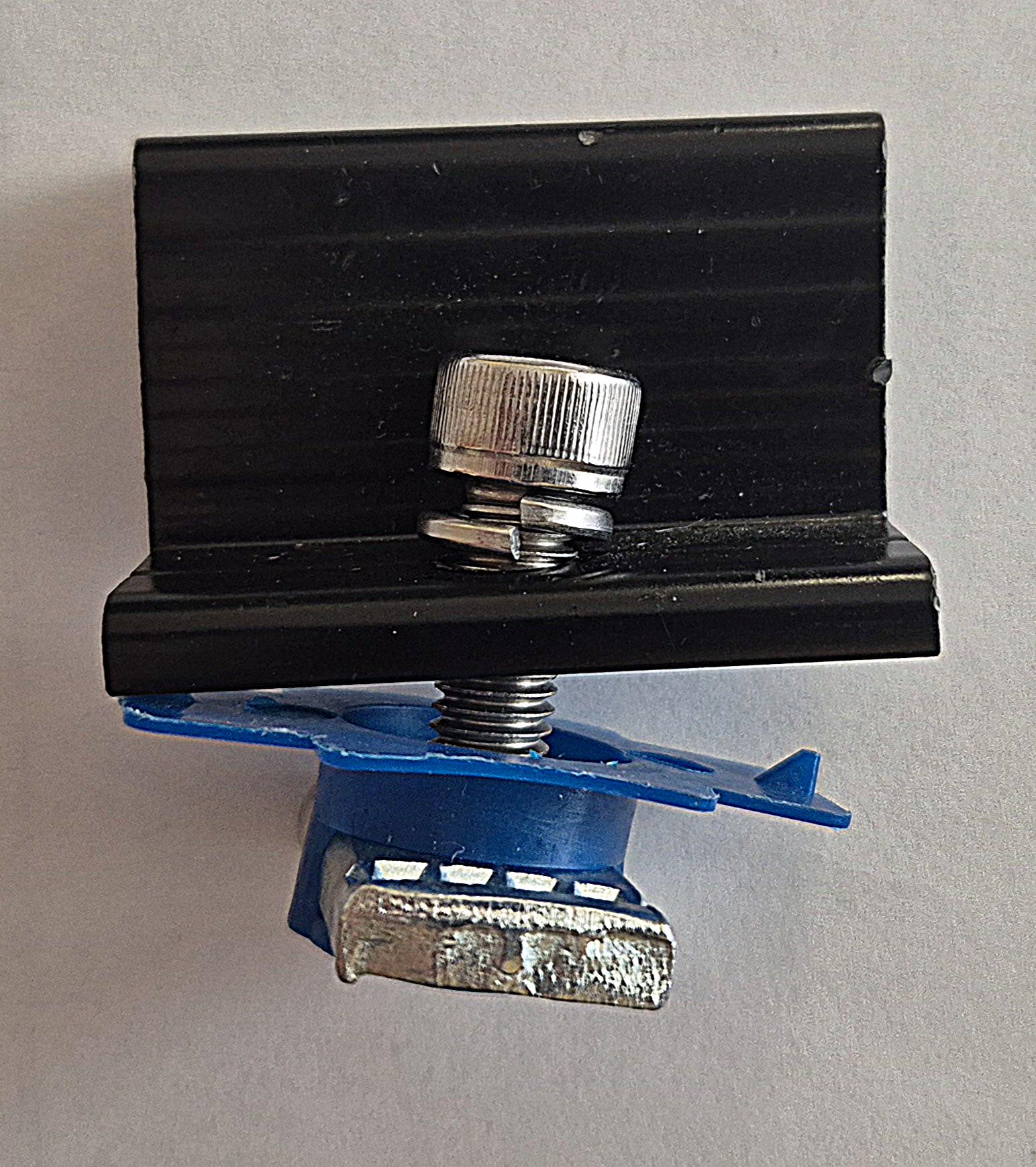 Прижим Z в сборе Н35 L50 крайний алюминий Черный (25676159) - фото 2