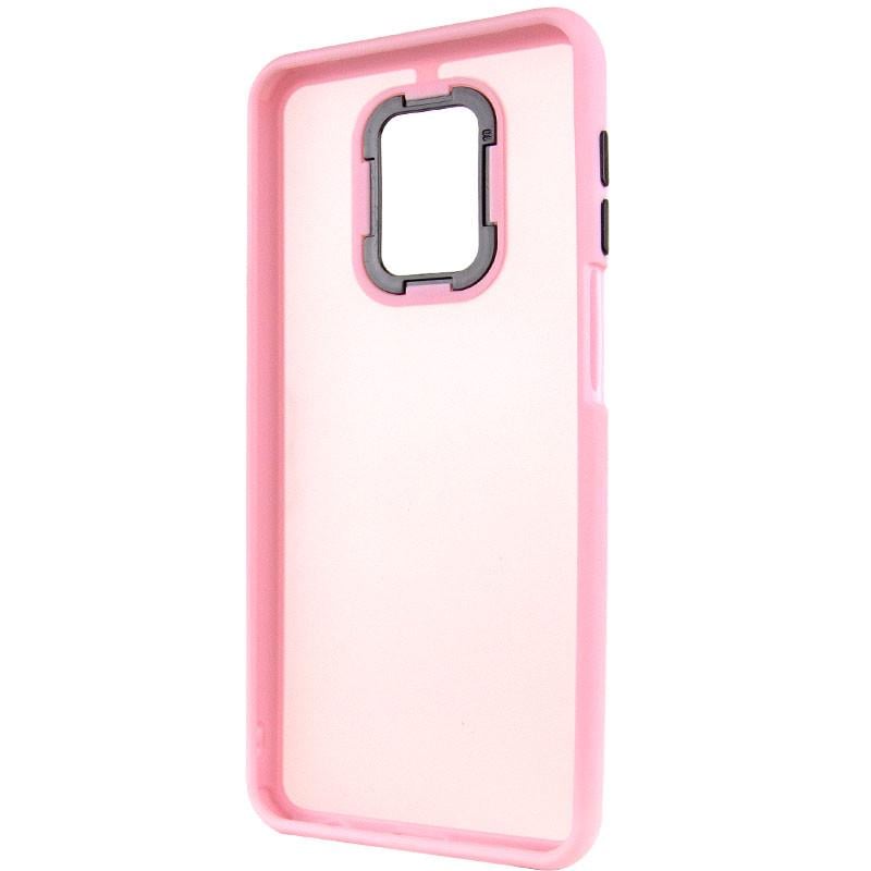 Протиударний Чохол TPU+PC Lyon Frosted для Xiaomi Redmi Note 9s / Note 9 Pro / Note 9 Pro Max Pink - фото 3