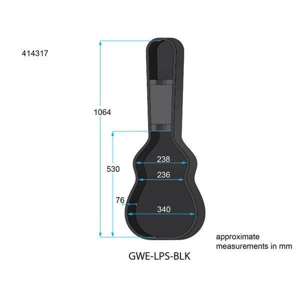 Кейс для гитары Gator Single Cut Guitarcase - фото 10
