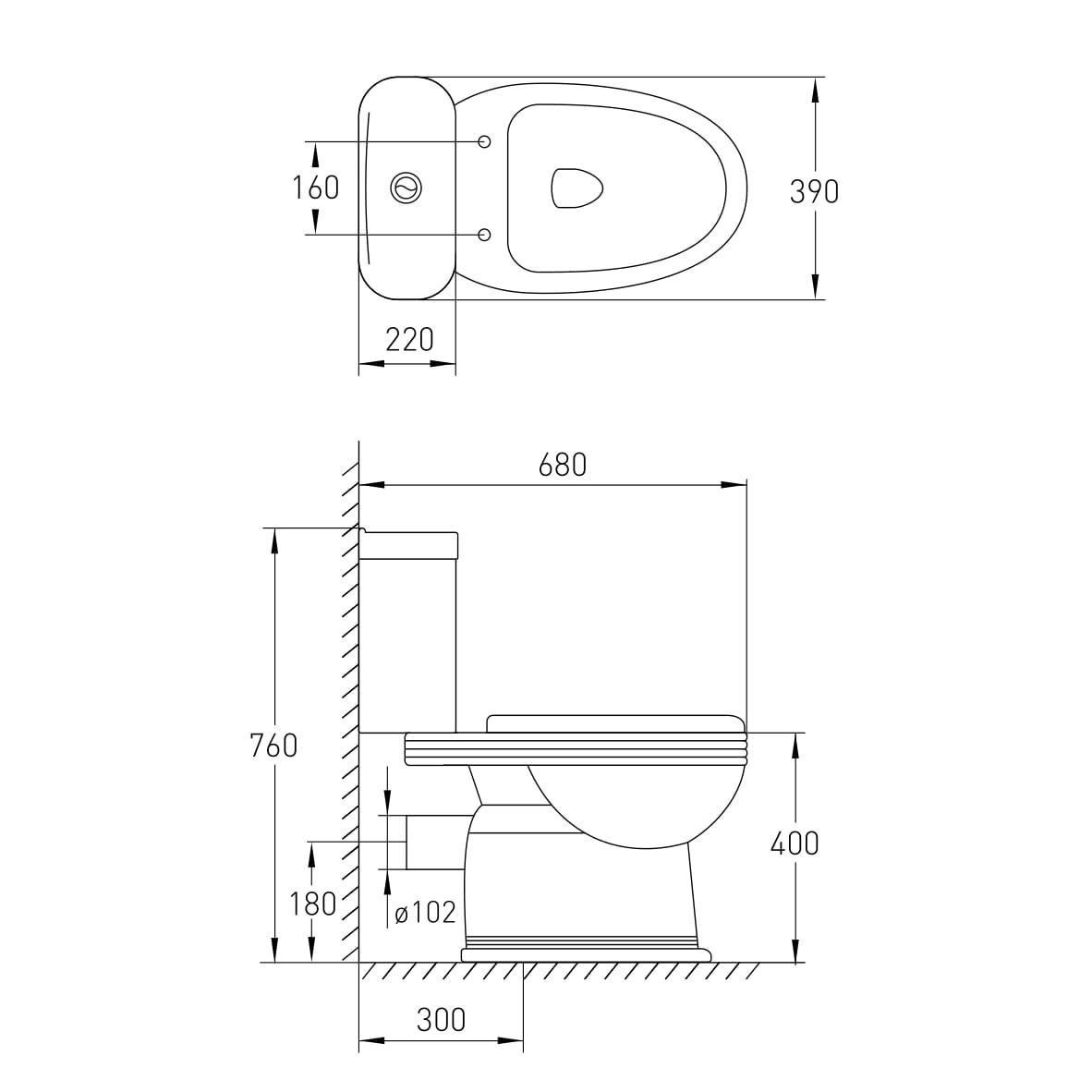 Унітаз-компакт VOLLE Barco підлоговий з нижнім підведенням 69x41x81,5 см (66831) - фото 2 Унітаз-компакт VOLLE Barco підлоговий з нижнім підведенням 69x41x81,5 см (66831) - фото 2