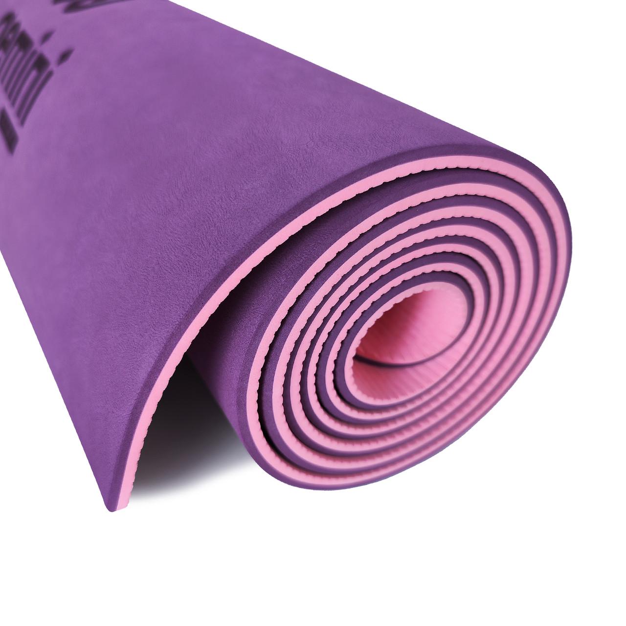 Коврик для фитнеса и йоги Gemini Pro GE-6VP TPE/TC 6 мм (2012936400) - фото 2 Коврик для фитнеса и йоги Gemini Pro GE-6VP TPE/TC 6 мм (2012936400) - фото 2