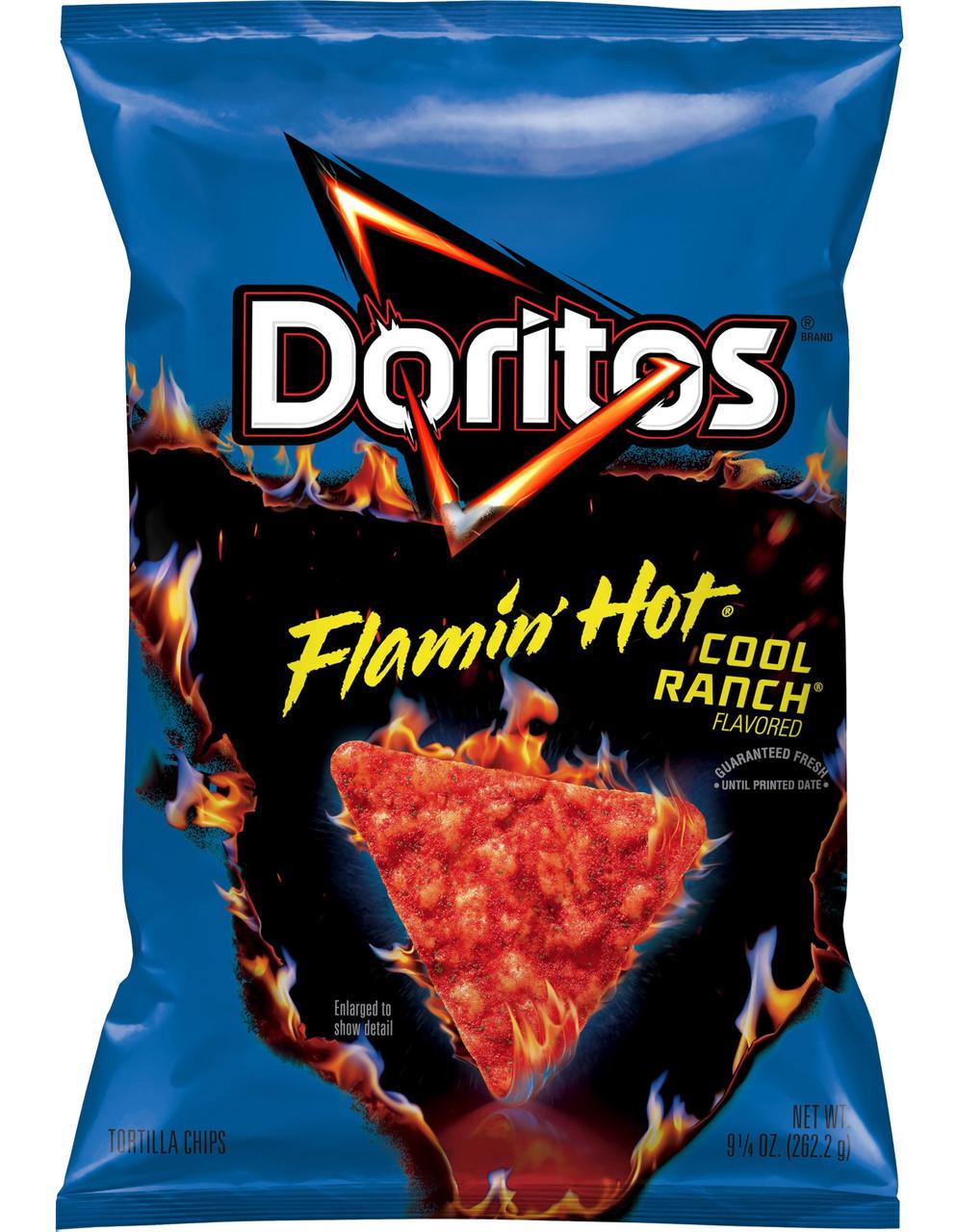 Чипсы Doritos Flamin Hot Cool Ranch 262,2 г (1651147516) Чипсы Doritos Flamin Hot Cool Ranch 262,2 г (1651147516)