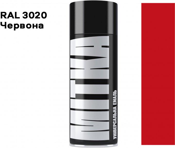 Емаль MITKA Універсальна 400 мл 3020 Червоний (MI3020) - фото 2