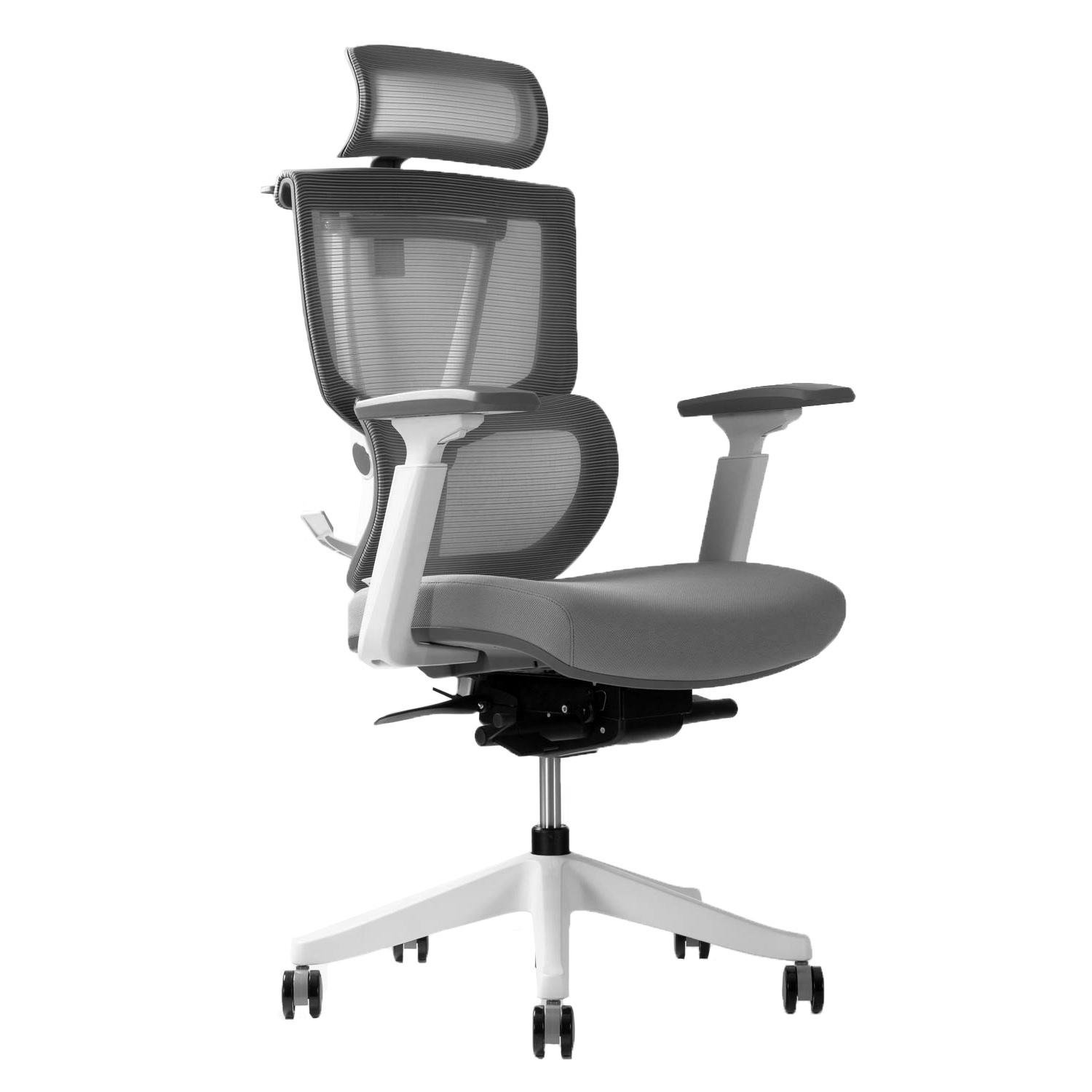 Крісло ADAPWORK Senior S2 ErgoChair Сірий/Білий (850139)