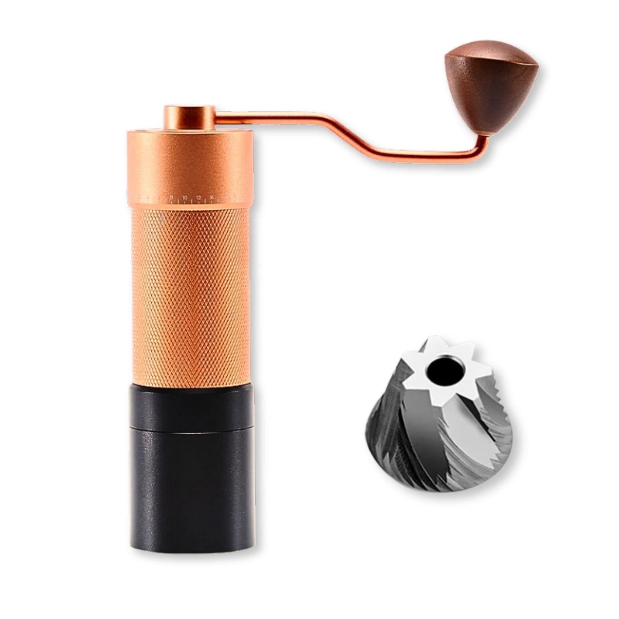 Кофемолка ручная с усиленными жерновами для свежемолотого кофе (7028)