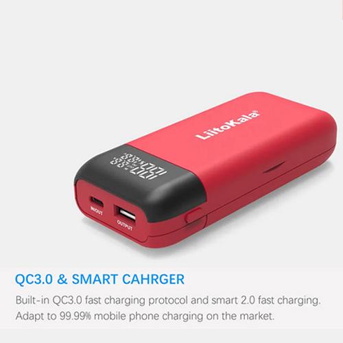 Зарядное устройство PowerBank LiitoKala Lii-MP2 Charger Red - фото 6