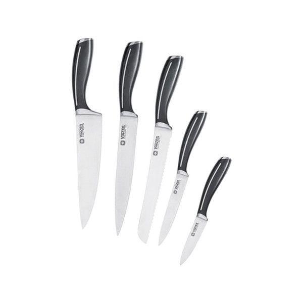 Набор кухонных ножей Vinzer Crystal 6 пр. (89113) - фото 7 Набор кухонных ножей Vinzer Crystal 6 пр. (89113) - фото 7