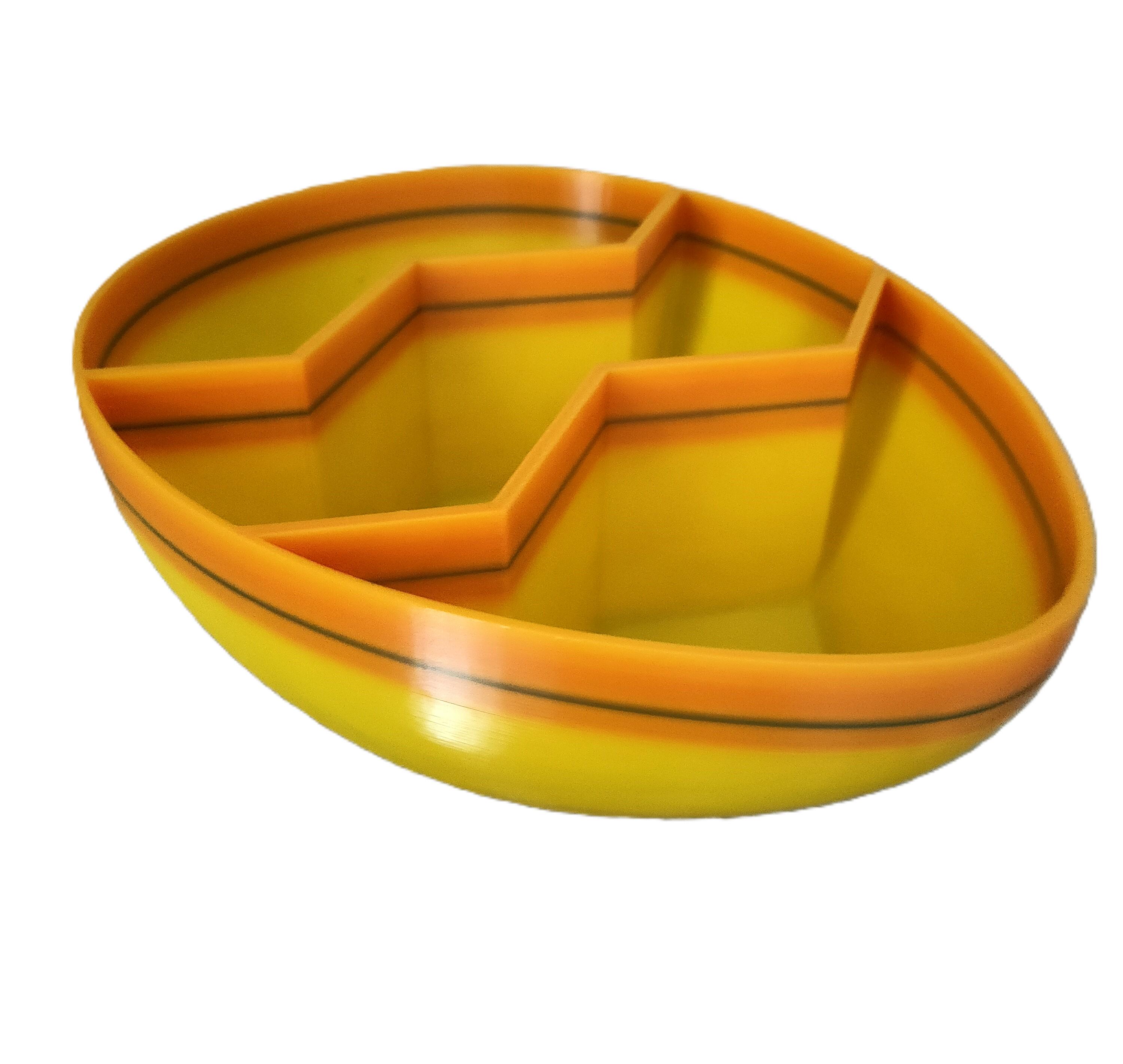 Конфета в форме яйца 145х186х55 мм Желтый (KON-115G-GVT) - фото 2