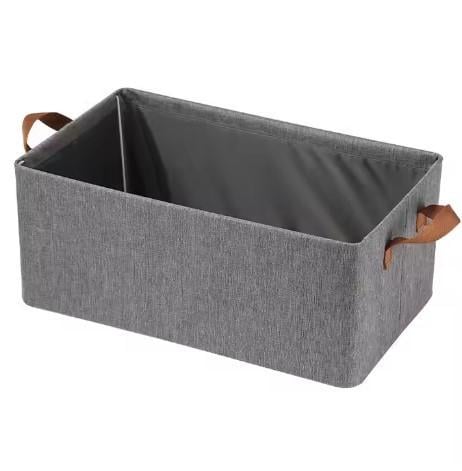 Набор 3 органайзера для хранения нижнего белья вещей и игрушек 47х28х20 см Серый Набор 3 органайзера для хранения нижнего белья вещей и игрушек 47х28х20 см Серый