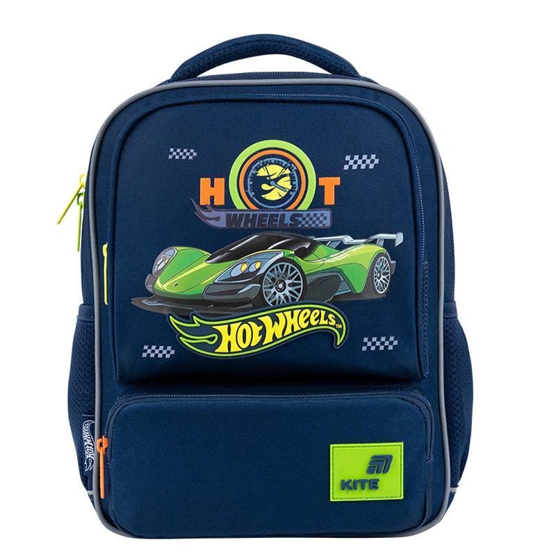 Рюкзак детский KITE Kids Hot Wheels 32,5х24,5х9,5 см 8,5л Серый (HW26-559XS)