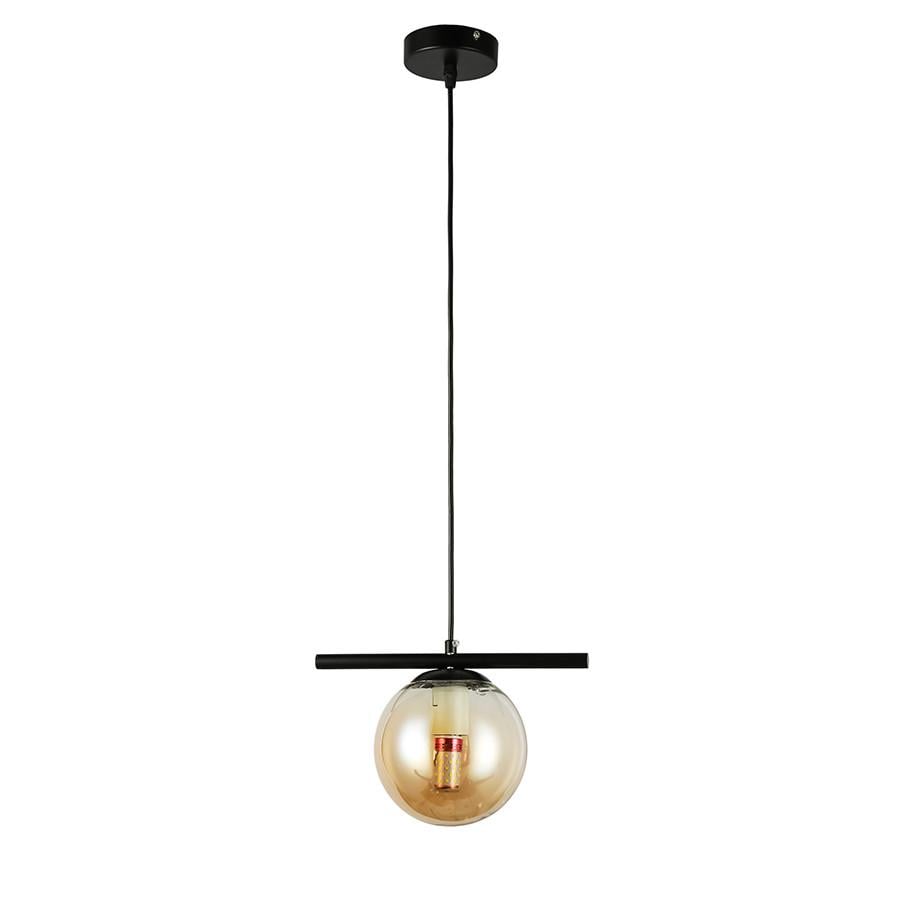 Подвесной светильник шар 7841023-1 150mm BK/BR Черный/Коричневый Подвесной светильник шар 7841023-1 150mm BK/BR Черный/Коричневый