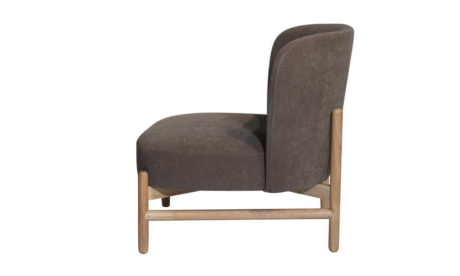 Кресло Вуди массив дерева сиденье 830x820x790 мм Коричневый - фото 2