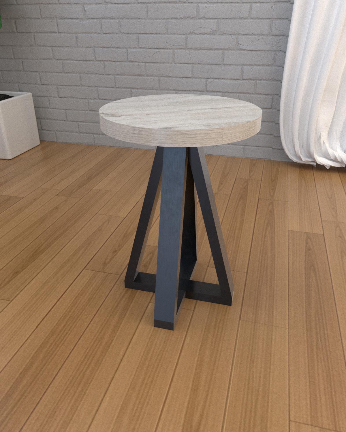 Табурет EcoLoft Триго DSP-1334-2 в стиле лофт Дуб Кортона (31285728) Табурет EcoLoft Триго DSP-1334-2 в стиле лофт Дуб Кортона (31285728)