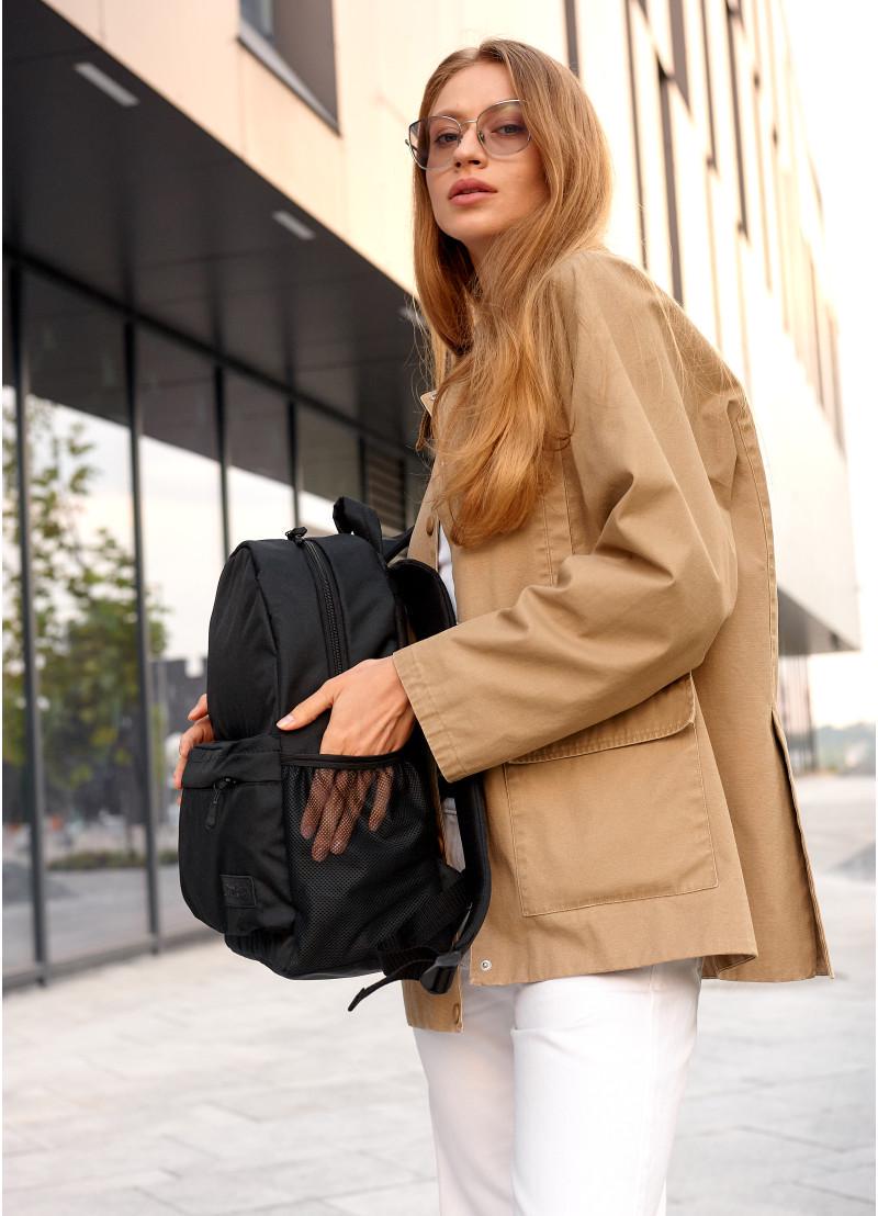 Рюкзак жіночий Sambag Brix PJT Classic 40x27x15 см Чорний (11711065) - фото 4 Рюкзак жіночий Sambag Brix PJT Classic 40x27x15 см Чорний (11711065) - фото 4