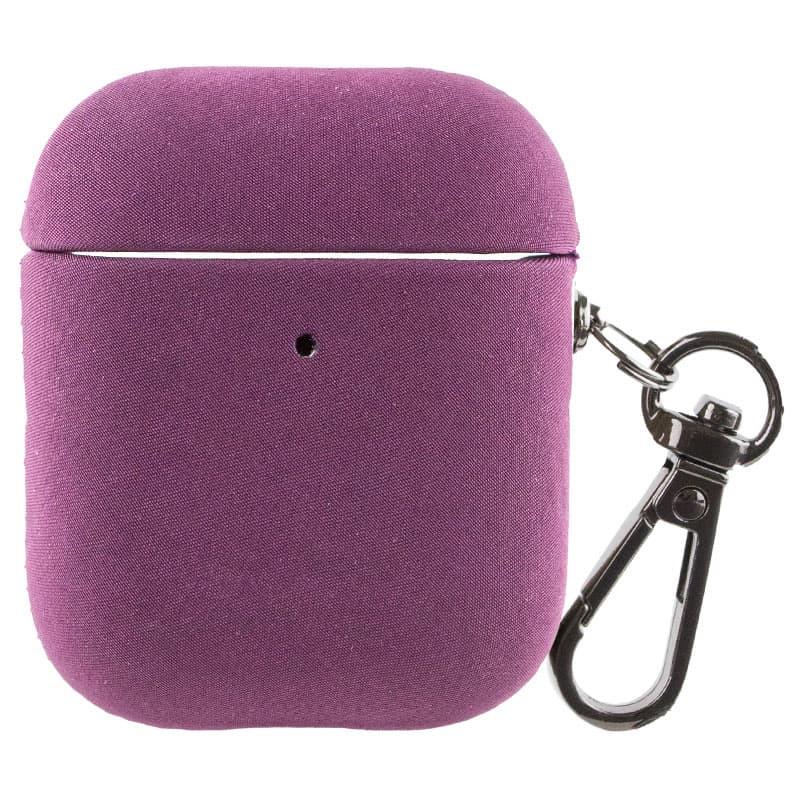 Чехол силиконовый FineWoven AAA для наушников Apple AirPods 1/2 Mulberry (00000067780_5)