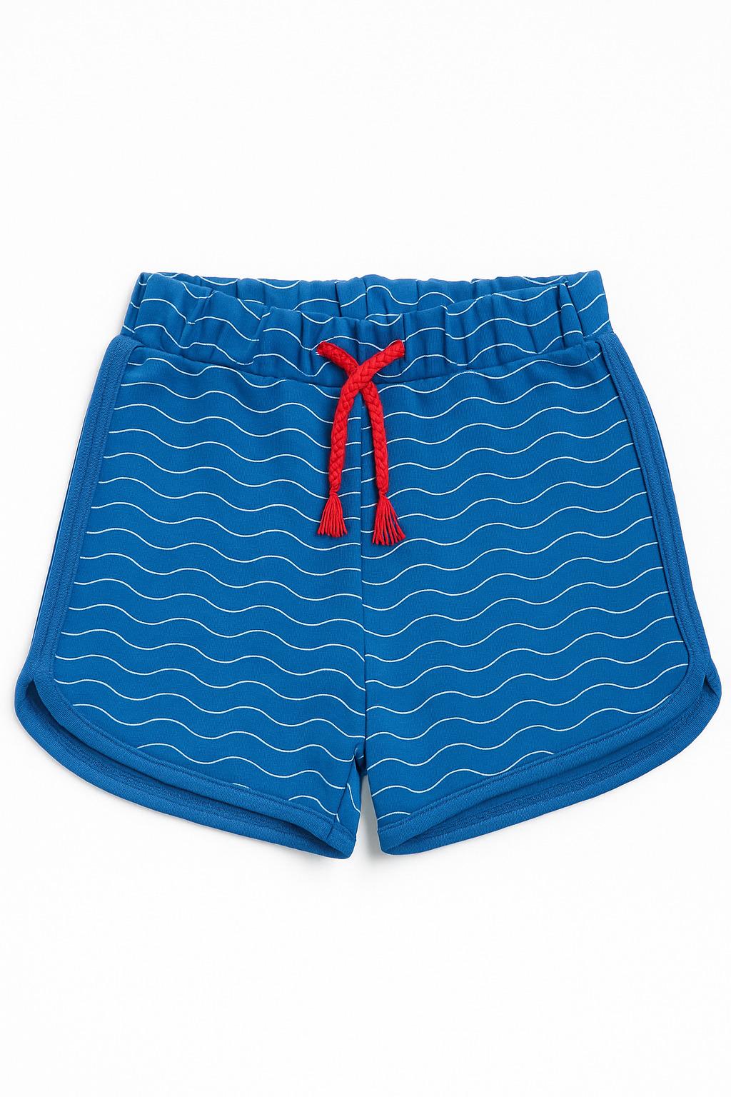 Шорты 5.10.15 Kids 6N4204 Полоски 74 см Синий