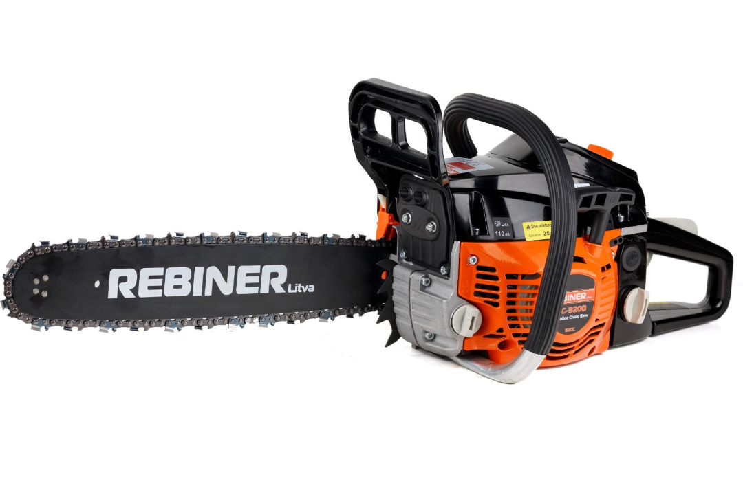Бензопила Rebiner RC-3200 2100 Вт 40 см (0013) Бензопила Rebiner RC-3200 2100 Вт 40 см (0013)