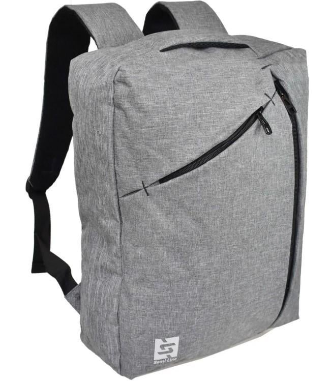 Сумка-рюкзак SEMI LINE P8388-1 14 л Grey (DAS302225)