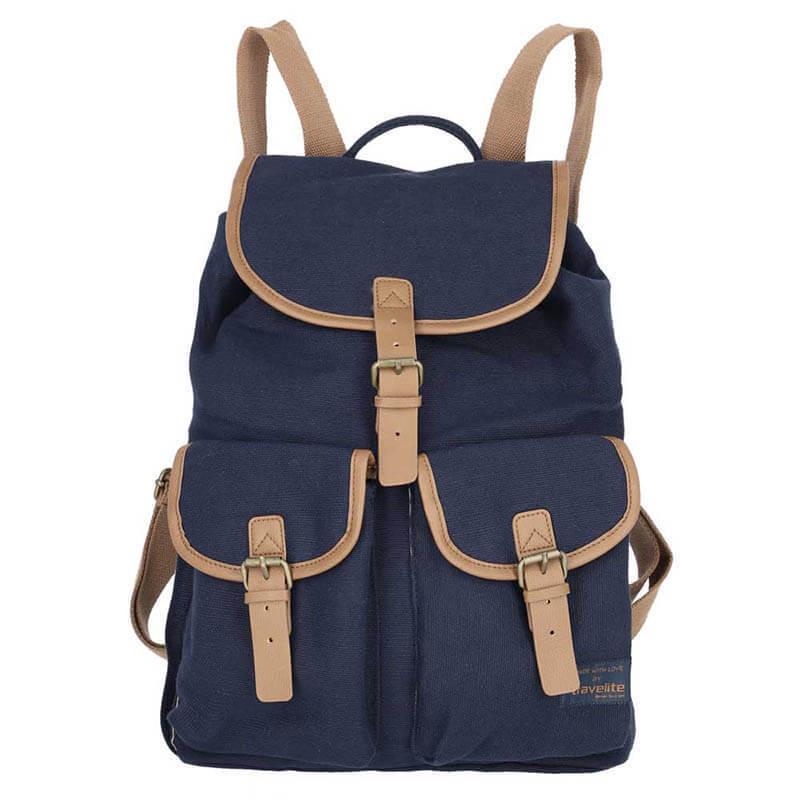 Городской рюкзак Travelite Hempline Clap 9,7 л Navy (TL000584-20) - фото 2