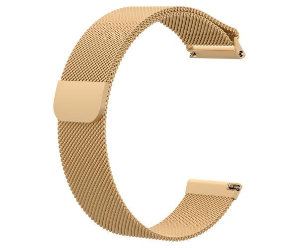 Ремешок металлический Milanese Magnetic для смарт-часов Huawei Watch GT 5 41 мм 18 мм Розово-золотой Ремешок металлический Milanese Magnetic для смарт-часов Huawei Watch GT 5 41 мм 18 мм Розово-золотой