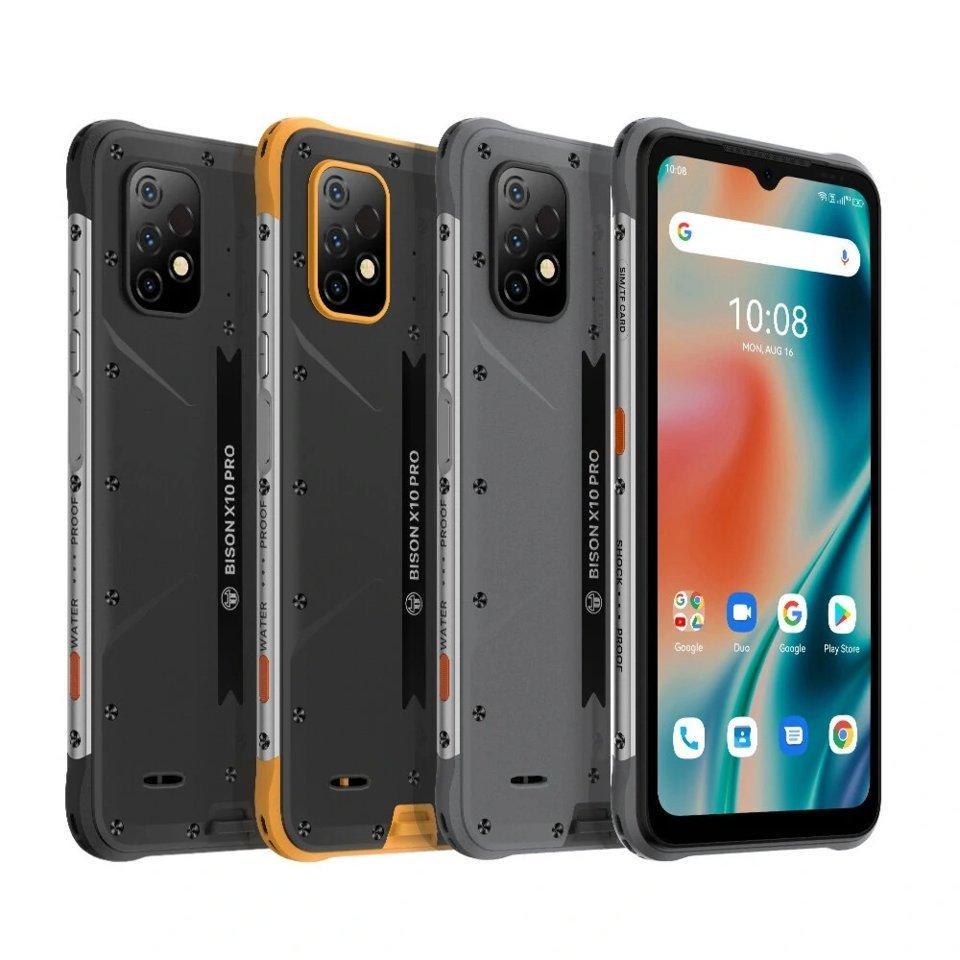 Смартфон Umidigi Bison X10 Pro 4/128 GB Yellow (65336) - фото 3 Смартфон Umidigi Bison X10 Pro 4/128 GB Yellow (65336) - фото 3
