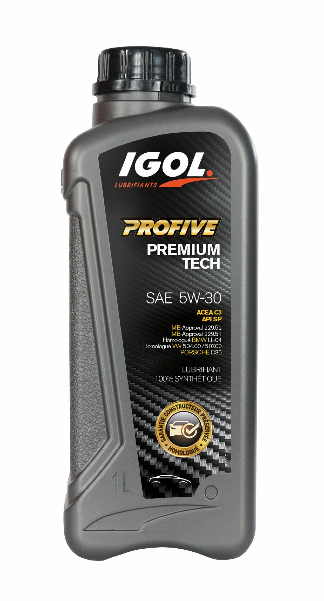 Моторное масло IGOL PROFIVE PREMIUM TECH 5W-30 1 л (18075797)