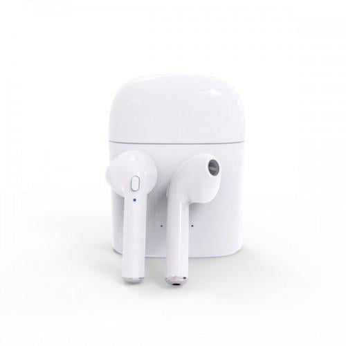 Наушники беспроводные TWS i7 Mini с боксом для зарядки White (au043)