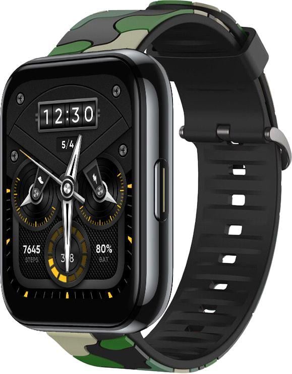 Ремешок Tactic Camouflage для Realme Watch 2/2 Pro Green (37299-08)