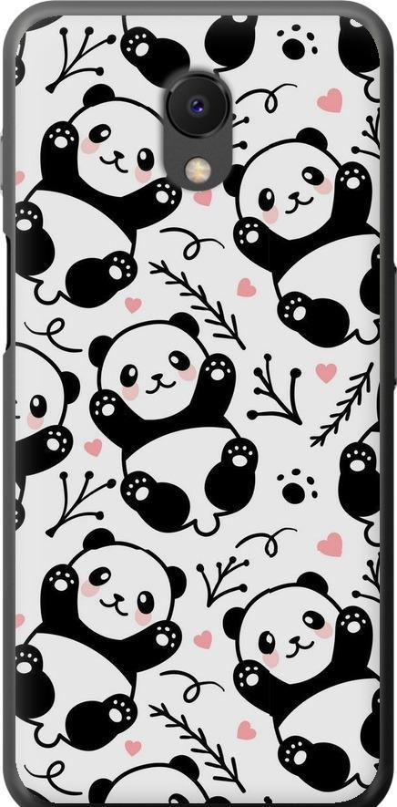 Чехол на Meizu M6s Панды (4318u-1364-42517)