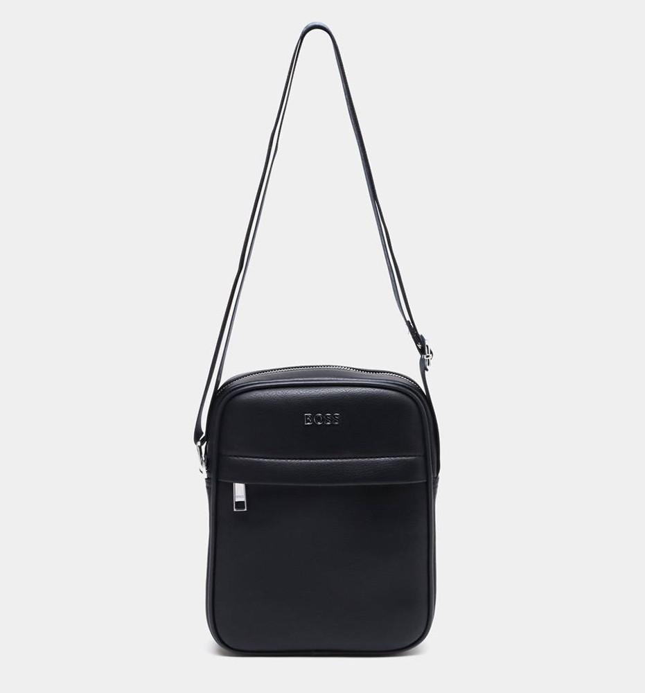 Сумка мужская брендовая BOSS экокожа Черный (0122-2 PTR) - фото 10 Сумка мужская брендовая BOSS экокожа Черный (0122-2 PTR) - фото 10