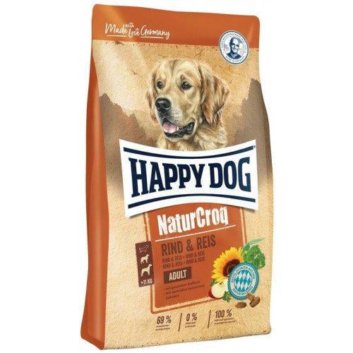 Сухий корм Happy Dog NaturCroq Rind Reis для дорослих собак з яловичиною та рисом 15 кг (1469224905)