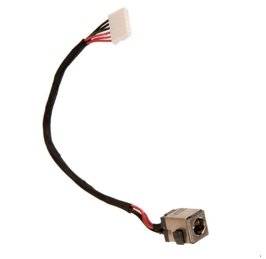 Разьем питания для ноутбука Asus K55V/K55N с кабелем/шлейф/гнездо/DC JACK (1430216681)