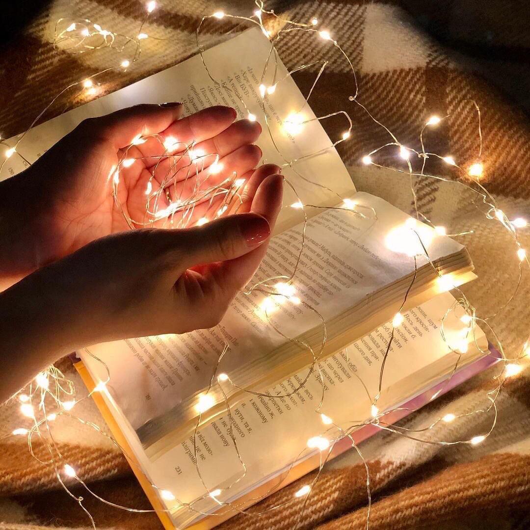 Светодиодная Нить 10 м 100 LED RGB Теплый Белый - фото 9