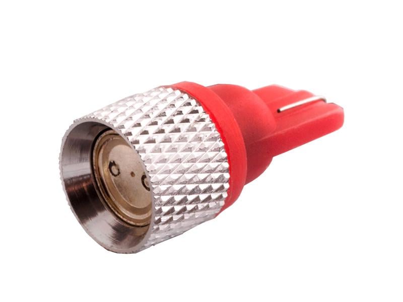 Автолампа светодиодная High Power T10 W5W 12 В 0,5 Вт COB Красный (534)