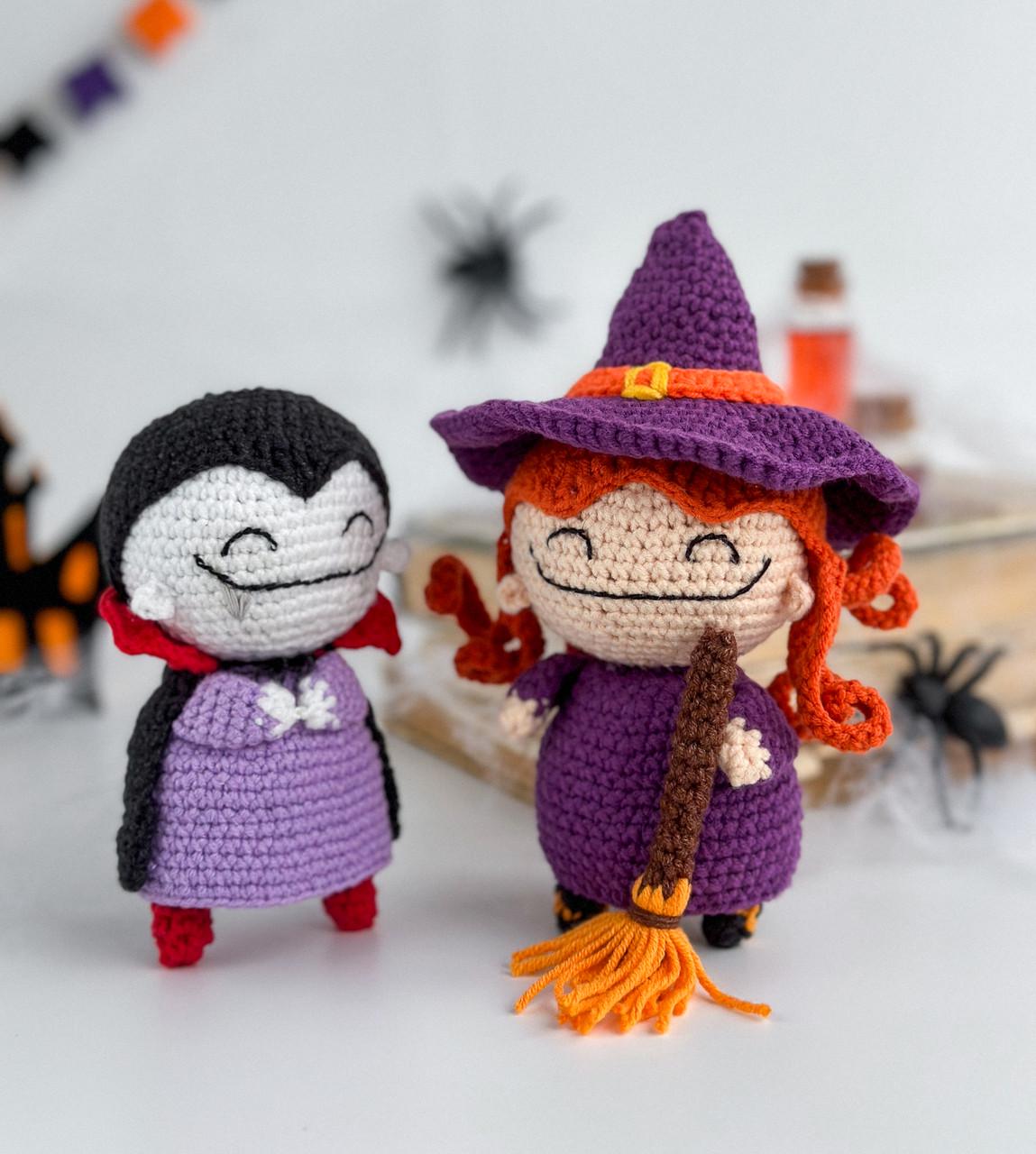 Кукла вязаная Дракула ручной работы декор (29528496) - фото 5 Кукла вязаная Дракула ручной работы декор (29528496) - фото 5