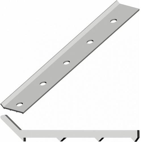 Рейка притискна/крайова алюмінієва 2,3х25 мм 2,25 м - фото 2